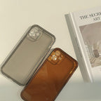 Transparent Soft Silicone Bumper Protection Retro Color Transparent Shockproof Phone Case New Silicone Phone Case Cover For Iphone 7 8 Plus 11 12 Mini 13 Pro Max X Xr Xs Max Shockproof Stevvex