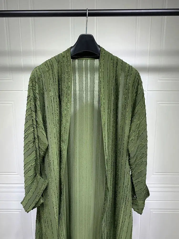 Ramadan Eid Mubarak Kaftan Robe Kimono Femme Musulmane Open Abaya Dubai Turkey Islam Muslim Long Dress For Women Pakistan Caftan