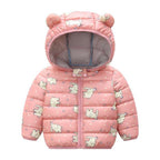 Infant Baby Hooded Warm Jackets For Baby Girls  and Baby Boys For WInter In Modern New Luxury Shiny Design