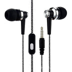 STEVVEX In-ear Braided Wiring Cord Universal Music Subwoofer Earphone Wheat Wire Earphone For Smart Phone  and  Android Mobile Phone - SJB-DIAMOND ELITES