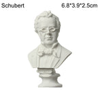 Mini Plaster Statue Greek Mythology Celebrities Famous Sculpture Figurine Drawing Practice Gypsum Bust Portraits Lootquake LLC