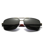 Luxury Men Modern Business Elegant New Sunglasses With High Quality Metal Frame and UV400 Protection - SJB-DIAMOND ELITES