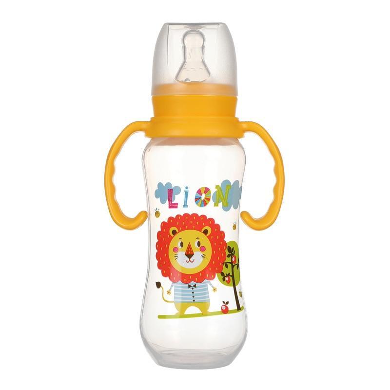 Baby Durable  Infant Nursing Bottle Feeding Cup With Grip High Quality Nipple Baby Feeding Bottle Stevvex