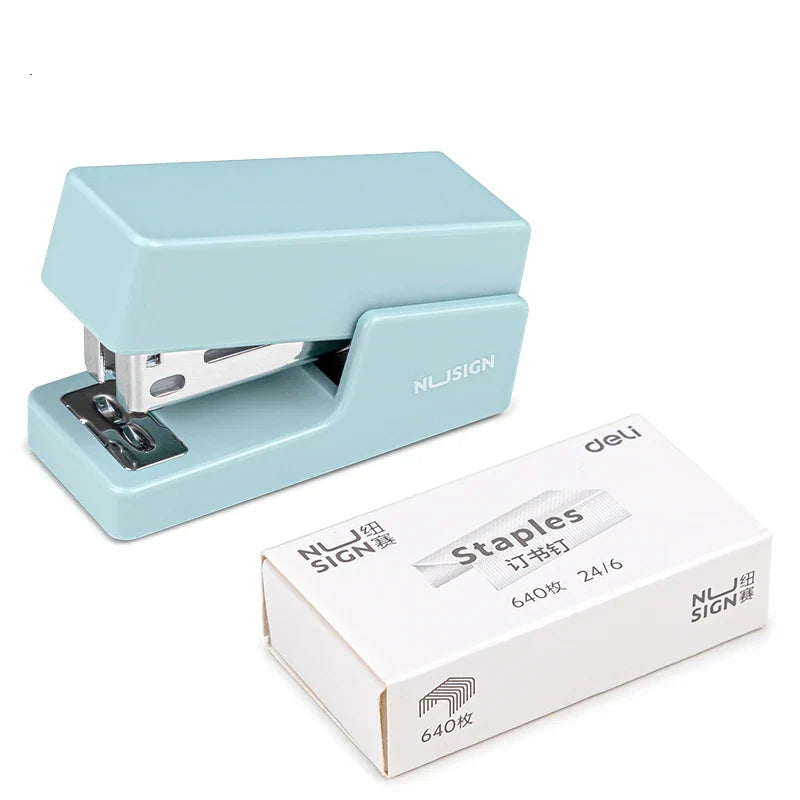 KHINSUN Mini Stapler Set Portable Color Paper Binding Machine Use 24/6 26/6 Staples Fashion Stationery Office Supplies Lootquake LLC