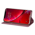 Glitter Leather Magnetic Flip Case for IPhone 14 13 11 12 Mini Pro Max Wallet Card Holder Cover Flip Shockproof Leather Wallet Case With Stand Silicone Bumper Cover Stevvex