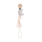 Handmade Modern Unique Baby Pacifier Chain Clip Cotton Cloth Plush Animal Toys Soother Nipples Holder For Baby