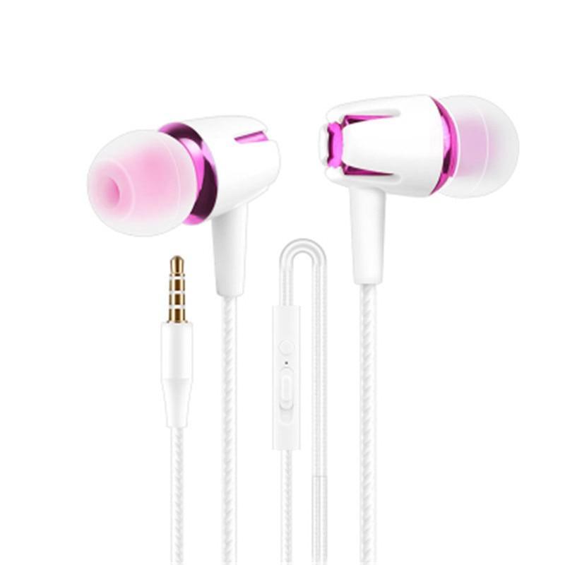 STEVVEX Headphones wired Earphone E18 Adjustable volume pause/play For   mobiles  earbuds wire Headset for smartphone - SJB-DIAMOND ELITES