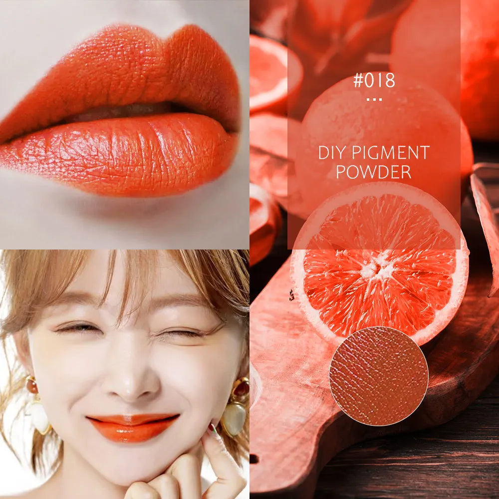 32 Colors Makeup Lip Stick Powder Long Lasting Lip Gloss Cosmetic Pigment DIY Lip Gloss Powder Material Lip Glaze Pigment Lootquake LLC