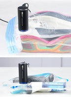 Mini Automatic Vacuum Machine Pump for Portable Traveling Home Storage Bag Clothes Food Sous Vide Vacuum Sealer Packaging Packer Lootquake LLC