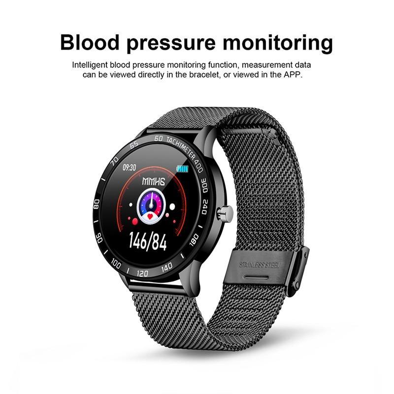 Modern Luxury New Smart Watch For Men and Women LED Color Screen And With Heart Rate Blood Pressure Tracker With  Multi-Function Mode Sport Smartwatch fitness Tracker - SJB-DIAMOND ELITES