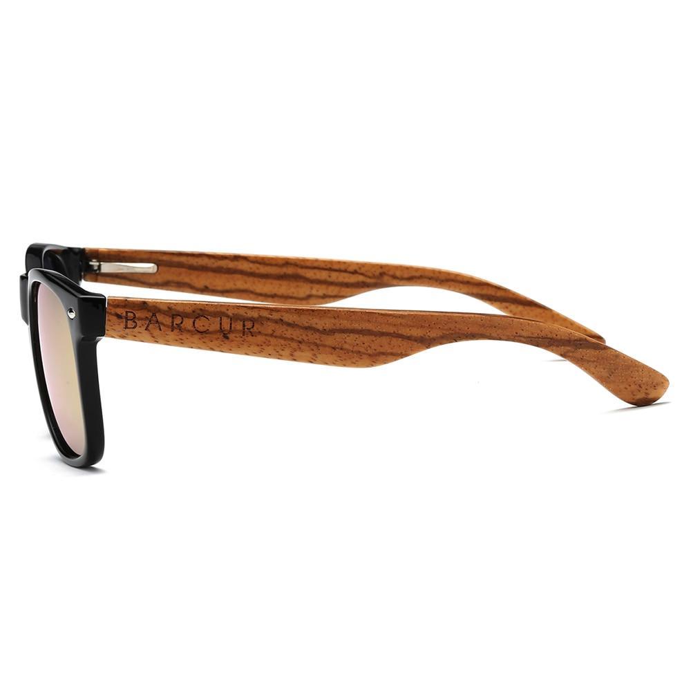 Luxury Handmade Polarized Handmade Bamboo Wood Universal Sunglasses In Zebra Wood Style  Vintage Wooden Frame Male Driving Sun Glasses Shades Gafas With Box and UV400Protection - SJB-DIAMOND ELITES