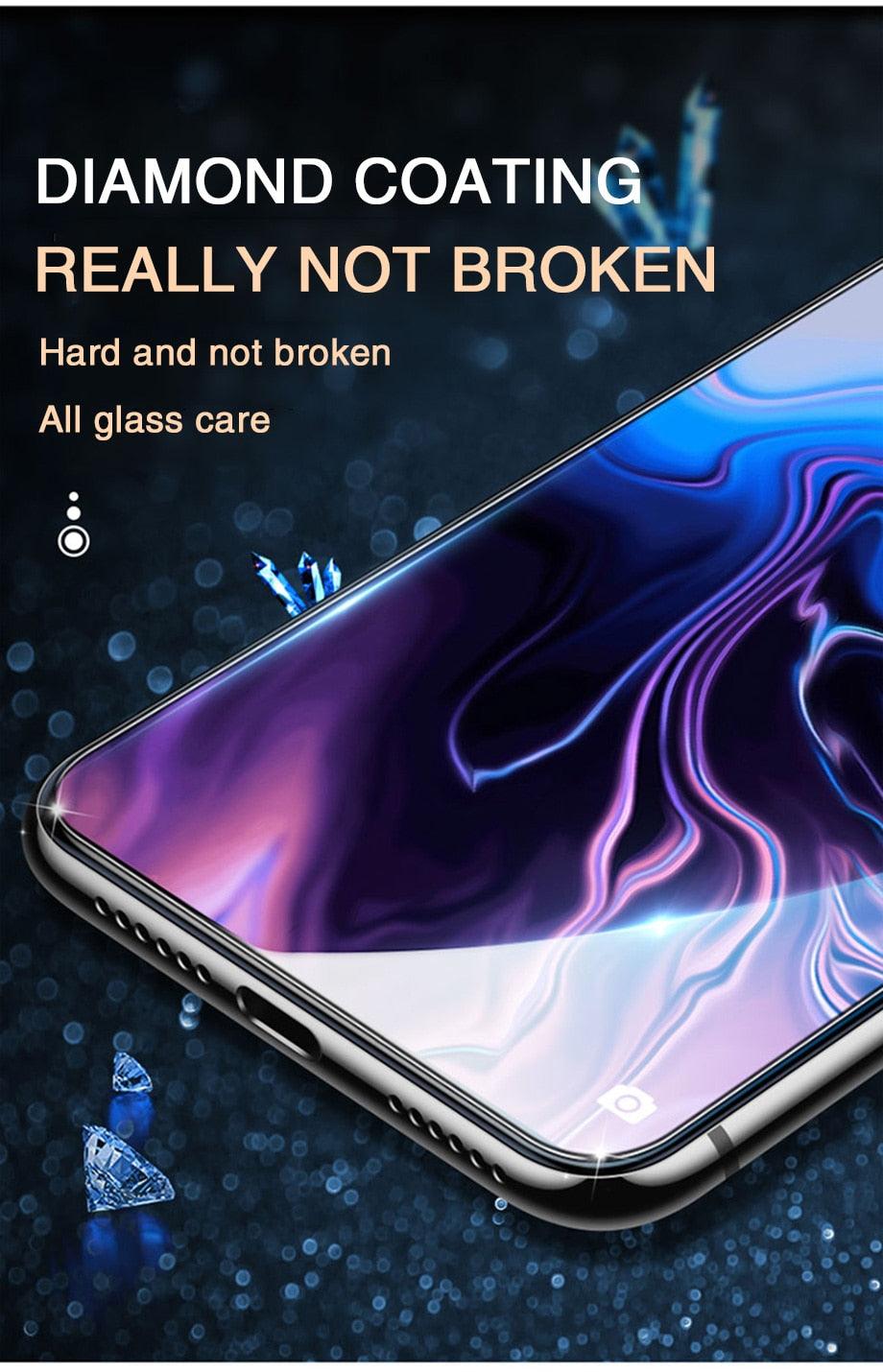 60D Full Cover Protective Glass On For iPhone 12 11 13 14 Pro Max XR Screen Protector For iPhone 11 12 13 14 Tempered Glass film Stevvex