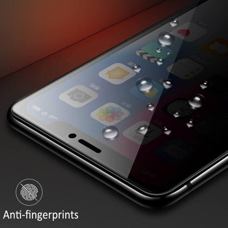 2Pcs Privacy Screen Protectors for iPhone 13 12 11 Pro XS Max 12Mini XR SE2020 Anti-spy Tempered Glass for iPhone 6S 7 8 Plus Screen Protector Tempered Glass Anti Spy Privacy Glass Screen Protector For iPhone Stevvex