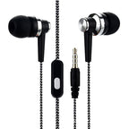 STEVVEX In-ear Braided Wiring Cord Universal Music Subwoofer Earphone Wheat Wire Earphone For Smart Phone  and  Android Mobile Phone - SJB-DIAMOND ELITES