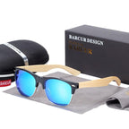 Brand Bamboo Handmade Luxury Polarized Modern and Retro Wood Sunglasses for  Men  and Women With  UV400 Protection - SJB-DIAMOND ELITES