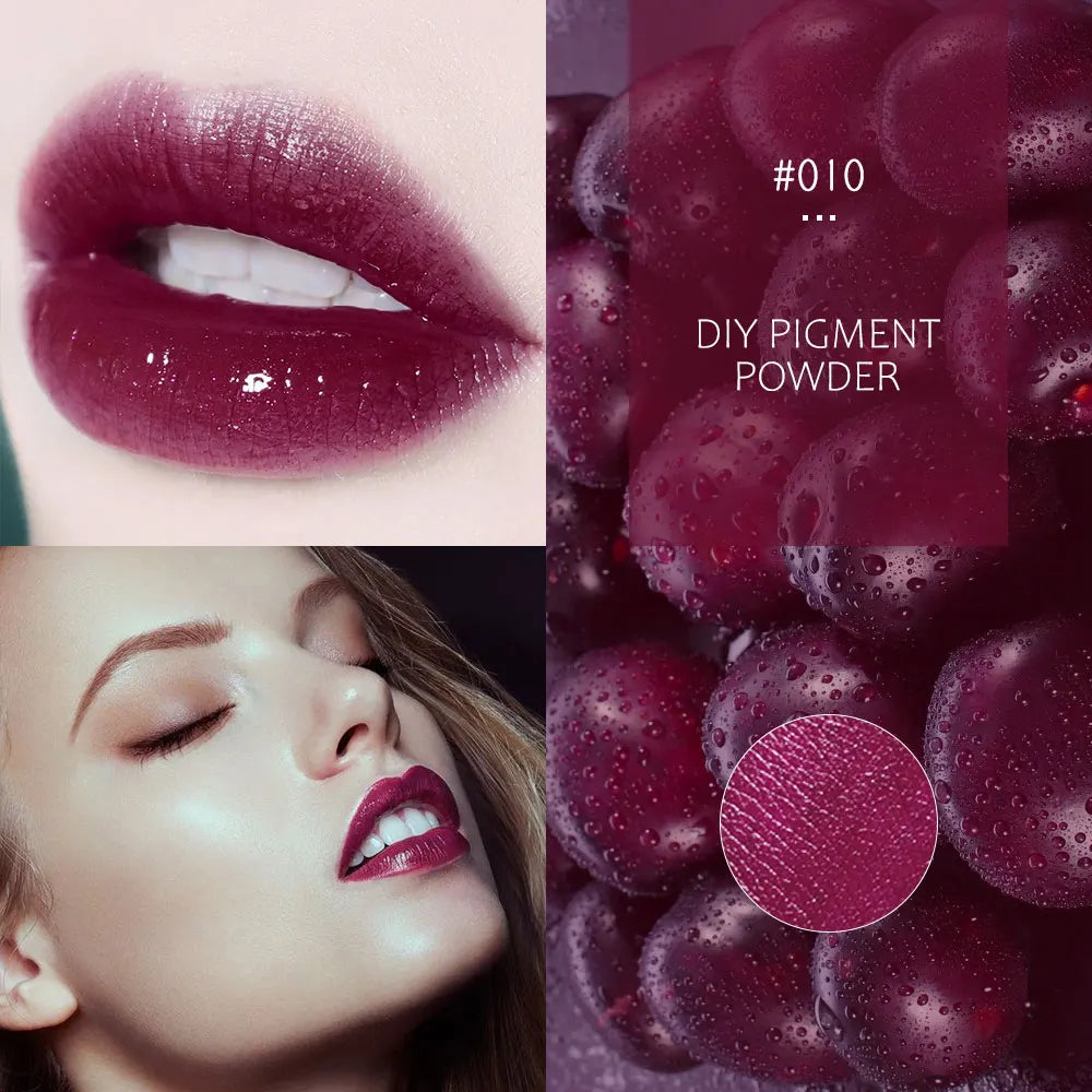 32 Colors Makeup Lip Stick Powder Long Lasting Lip Gloss Cosmetic Pigment DIY Lip Gloss Powder Material Lip Glaze Pigment Lootquake LLC