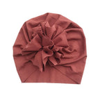 Modern New Lovely Flower Baby Girl Hat Turban Newborn Baby Cap Bonnet Kids Hat For Girls Baby In Trend Design