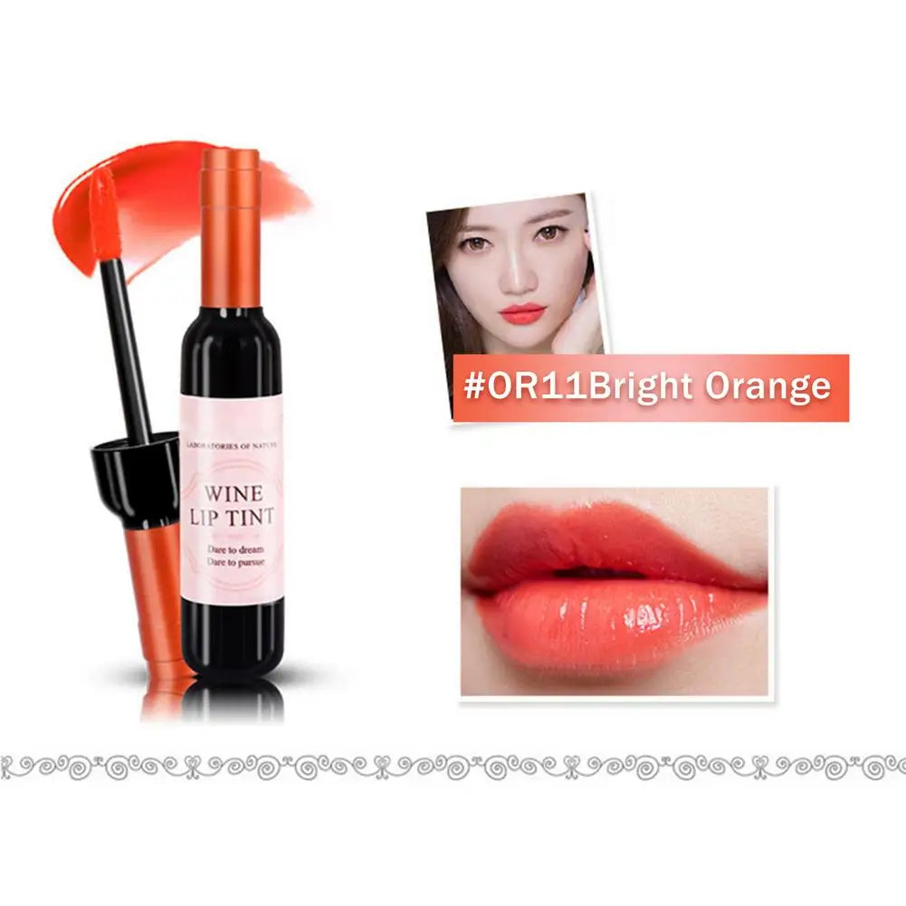 Lipstick Wine Lip Stain Baby Pink Lipgross Matte Liquid Lip Glaze Long Lasting Waterproof Lip Stain Nonstick Cup Lipstick Lootquake LLC