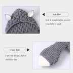 Stevvex Knitted Newborn Baby Blanket Baby Sleeping Bags Stroller Bedding Warm Swaddle Wrap