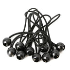 20/50pcs Set Outdoor Supplies Elastic Rope Ball Hiking Tent Accessories Bands Bungee Cords  Tarp Tie Down Strap Camping Belts