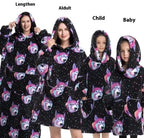 Lazy Blanket Hoodie Family Party Gift Pi-Mart