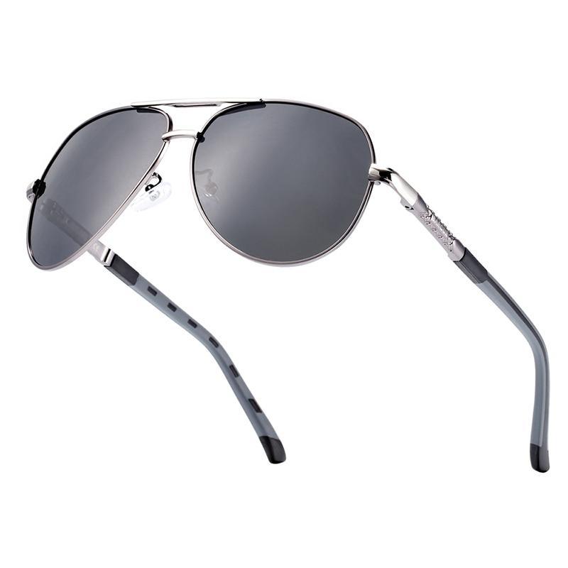 Retro Vintage Elegant Luxury Business High Quality Men  Polarized Aviation Pilot Retro Classic Sunglasses With UV400 Protection - SJB-DIAMOND ELITES