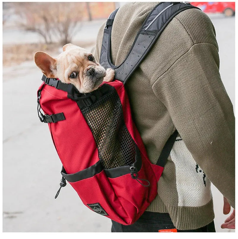 Hiking Pet Dog Carrier Travel Backpack Outdoor Ventilation Outdoor Sport Mesh - SJB-DIAMOND ELITES