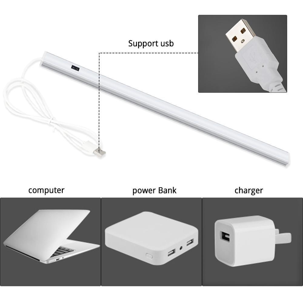 STEVVEX USB Powered Smart LED Kitchen Light with  Hand Sweep Sensor Lamp High Brightness Back light for Cabinet Wardrobes Drawer . - SJB-DIAMOND ELITES