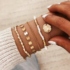 Modern Fashion New Luxury Different Style Elegant Elephant Tree Of Life Tassel Chain Bracelet Sets For Women Jewelry Trend Sets For Her - SJB-DIAMOND ELITES
