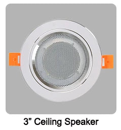 Built-in Class-D Amplifier Full Range Bluetooth-compatible Ceiling Speaker Horn For Home Theater Background Music Good Quality Lootquake LLC