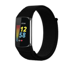 Fitbit Charge 5 6 Nylon Velcro Band - Durable Comfortable Strap - SJB-DIAMOND ELITES