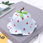 Baby Sun Hat Heart Print Baby Boy/Girl Hat Outdoor Kids Bucket Hat Children Hat Baby Beach Caps Beanie For Girls