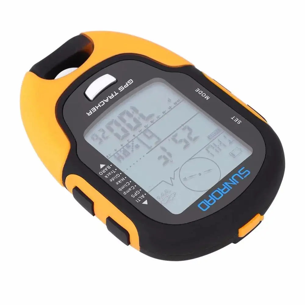 SUNROAD FR510 Handheld GPS Navigation Receiver Portable Handheld Digital Altimeter Barometer Compass Camping Hiking Tool