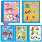 Early Education Montessori Painting Drawing Board For Kids Toys Coloring Book Doodle & Magic Pen Magic Water Drawing Book - SJB-DIAMOND ELITES