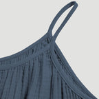 Casual 100% Cotton Summer Women's Long Dress Loose Solid Sleeveless Backless Streetwear Elegant  Female Dress Vestidos Robe Lootquake LLC