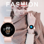 New Waterproof Smart Watch For Women With Heart Rate Monitoring Health Smart Watch Options and Pedometer Fitness Tracker Smart Bracelet For Sport and Fitness - SJB-DIAMOND ELITES