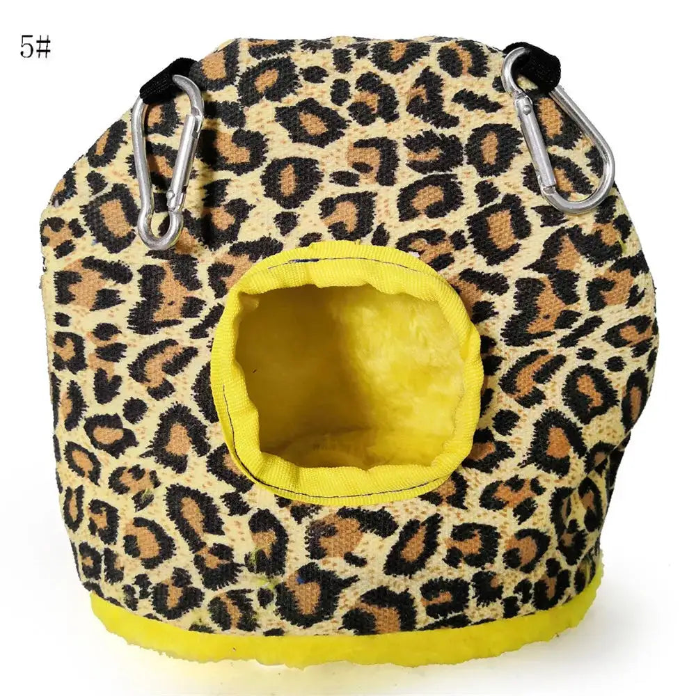 Pet Bird Supplies Round Warm Nest for Birds Parrot Birdhouse Cotton Hammock Bird Cages Parakeet Budgie Hut Tent Bed Hanging Cave