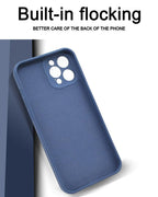 Simple Wallet Case For iphone Silicone Case For iphone 13 12 11 Pro Max Mini With Card Holder Cover Classic Silicone Full Protection Anti-Scratch Shockproof Case Stevvex