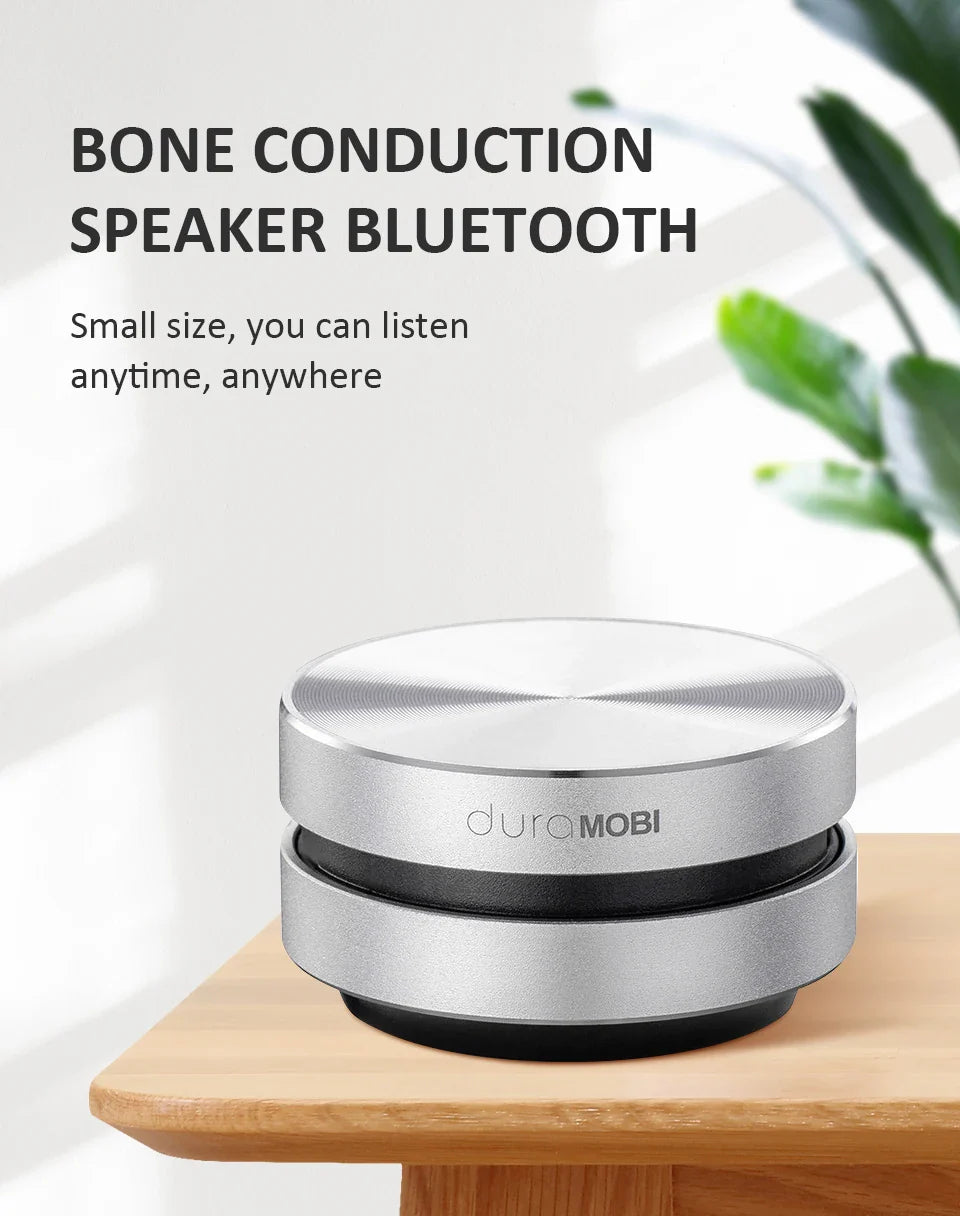 Bone Conduction Speaker Vibration Bluetooth Stereo Audio Digital TWS Wireless Smallest Portable DURAMOBI Humbird Speaker Lootquake LLC