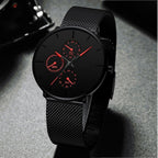 Relogio Masculino Unisex  Woman and Men Quartz Watch In Casual Slim Mesh Style Designer Sport Watch - SJB-DIAMOND ELITES