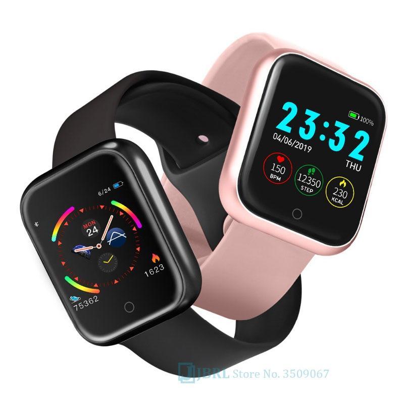 STEVVEX  LATEST Smart Watch Women Men Smartwatch For Android IOS Electronics Smart Clock Fitness Tracker Silicone Strap Smart-watch Hours - SJB-DIAMOND ELITES