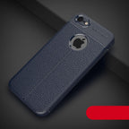 Soft Silicone Leather Flexible Back Cover for iPhone 6 Shockproof Case For iPhone Case Luxury Leather Soft For iPhone 5s Cover Luxury Men Black Business Case For Iphone Stevvex
