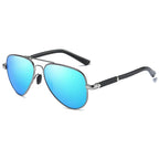 Aviation Luxury New Polarized Mens Sunglasses Pilot Style Men Accessories Driving Fishing Hiking Eyewear With UV400 Protection - SJB-DIAMOND ELITES