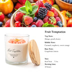 AIKUN 8 * 9cm Pink Succulent Glass Aromatherapy Scented Candle with Wooden Cover and Packaging Box in Stock Shipped From the USA Lootquake LLC