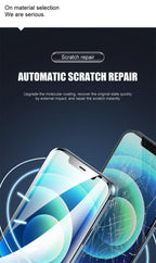 Full Cover Hydrogel Film For iPhone 13 7 8 Plus 6 6s Screen Protector 11 12 13 Pro mini XR X XS Max SE 2020 Back Film Not Glass Full Cover Screen Protector for iPhone Stevvex