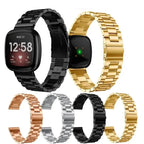 Fitbit Versa & Sense Metal Band - Sleek Minimalist Design - SJB-DIAMOND ELITES