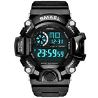 Digital Mens  Sports Waterproof 50 M Watches With Auto Date relogio masculino  Army Military Sports Unisex Watch - SJB-DIAMOND ELITES