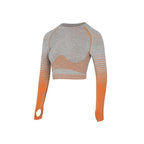 Women's Seamless Yoga Set Long Sleeve - SJB-DIAMOND ELITES