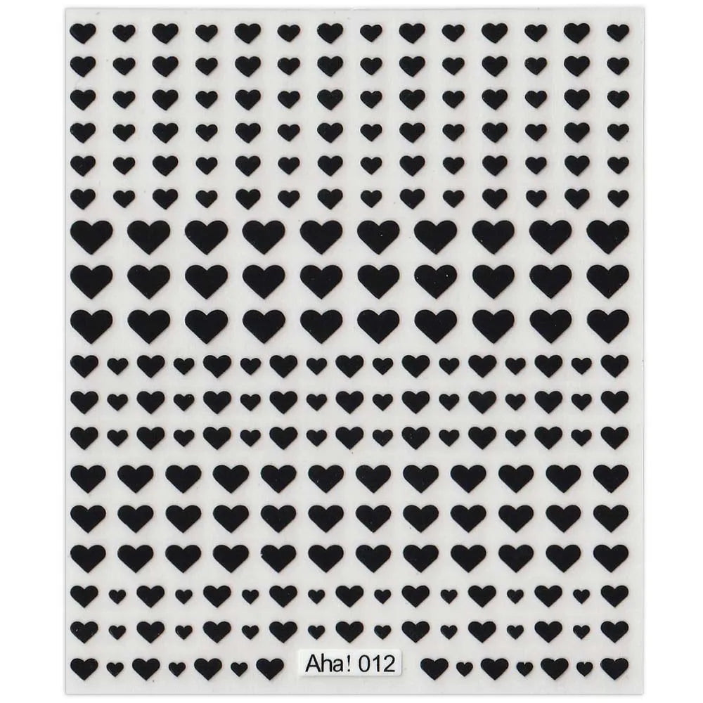 42Model Sticker Nail Decal 3D Adhesive Patch,Smile/Animal/Flower Nail Art Decorations Manicure Sticker Easter Day Design Decal- Lootquake LLC