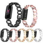 Stainless Steel Fitbit Luxe Band - Sleek Premium Design - SJB-DIAMOND ELITES